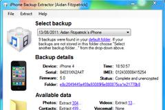 Extractor: Tool backup-restore...windows