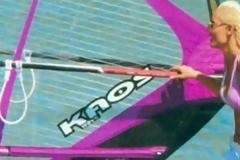 Η Ελεονώρα Μελέτη έχει αδυναμία στο wind surfing