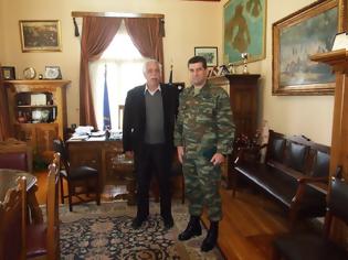 Φωτογραφία για Με τον νέο Διοικητή της 98 ΑΔΤΕ συναντήθηκε ο περιφερειάρχης Βορείου Αιγαίου