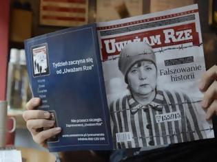 Φωτογραφία για Πολωνικό περιοδικό κλείνει τη Μέρκελ σε στρατόπεδο συγκέντρωσης