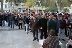 Λαϊκή στάση πληρωμών και μπλόκο στις κατασχέσεις στην Κρήτη