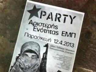 Φωτογραφία για Αφίσα για τις φοιτητικές εκλογές με «Καλάσνικοφ»!