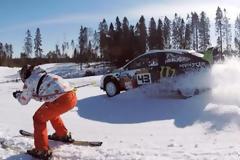 Ο Ken Block λιώνει το χιόνι στη Ρωσία [video]