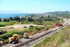 Nαύπακτος: Σοβαρά προβλήματα στον περιφερειακό λόγω καθίζησης
