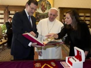 Φωτογραφία για Συνάντηση Ραχόι με τον Πάπα Φραγκίσκο