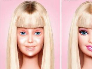 Φωτογραφία για Η διάσημη κούκλα Barbie χωρίς… μακιγιάζ!