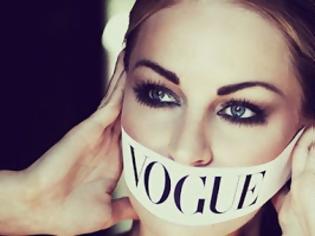 Φωτογραφία για Διευθύντρια Vogue: Χαρτομάντιλα τρώνε τα μοντέλα για να χορτάσουν