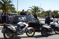 Σοβαρό τροχαίο στην Μαρίνα Μυτιλήνης