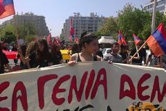 Ένταση και χημικά έξω από το τούρκικο προξενείο [video]