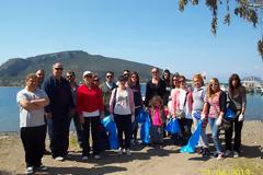 Εθελοντικός καθαρισμός Αλυκής από το εσπερινό γυμνάσιο