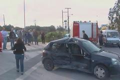 Αγρίνιο: Τροχαίο με τραυματισμό στο γήπεδο του Παναιτωλικού