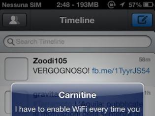 Φωτογραφία για Carnitine: Cydia tweak update free