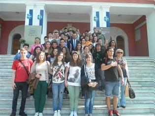 Φωτογραφία για Στο διοικητήριο 50 μαθητές που συμμετέχουν στο εκπαιδευτικό πρόγραμμα «Comenius»