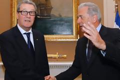 Συνάντηση Αβραμόπουλου- Ντάουνερ