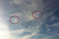 Χημικοί αεροψεκασμοί(chem-trails) πάνω από τη Ρόδο !