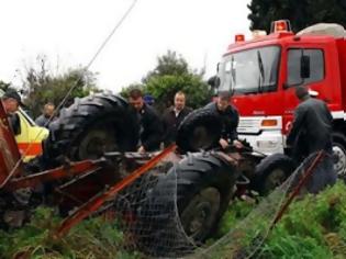 Φωτογραφία για Μεσσηνία: Νεκρός αγρότης από ανατροπή τρακτέρ