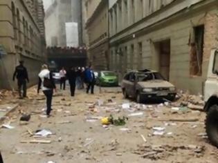 Φωτογραφία για Έκρηξη σε κτήριο στην Πράγα