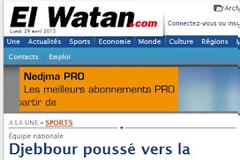 elwatan.com : ΕΚΤΟΠΙΖΕΤΑΙ Ο ΤΖΙΜΠΟΥΡ;