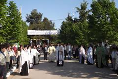 Δήμος Λαγκαδά: Υποδοχή του Τιμίου Σταυρού στην Τ.Κ Πετροκεράσων