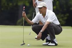 Εκθέτει τον Obama μελέτη που δείχνει ότι παίζει πολύ γκολφ και ασχολείται λίγο με την οικονομία