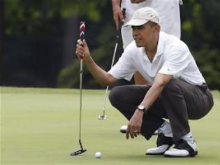 Φωτογραφία για Εκθέτει τον Obama μελέτη που δείχνει ότι παίζει πολύ γκολφ και ασχολείται λίγο με την οικονομία