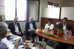 Συνάντηση Δημάρχου Θηβαίων με κλιμάκιο στελεχών της Ν.Δ.
