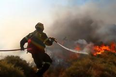 Νέα φωτιά στη Βιάννο Ηρακλείου