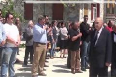Πέταξαν το στεφάνι πρώην βουλευτή του ΠΑΣOΚ στην κηδεία Κόγια στο Βόλο