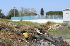 Φωτιά σε παράνομο σκουπιδότοπο