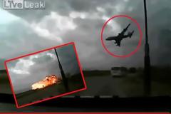 Αφγανιστάν: Η στιγμή της συντριβής του αεροπλάνου