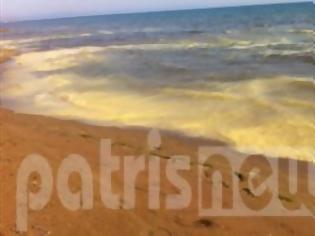 Φωτογραφία για Hλεία: «Κιτρίνισε» η θάλασσα στο Κατάκολο