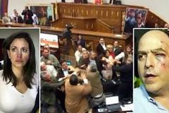 Αγριο ξύλο μεταξύ βουλευτών στο Κοινοβούλιο της Βενεζουέλας