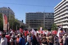 Σε εξέλιξη οι απεργιακές συγκεντρώσεις