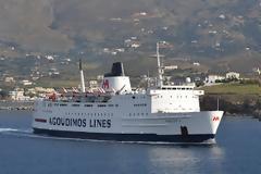 Έναρξη δρομολογίων του Ε/Γ - Ο/Γ Πηνελόπη Α. στη γραμμή Ραφήνας - Κυκλάδων