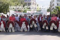 Με 3 συγκεντρώσεις και πορείες, τίμησαν οι Βολιώτες την εργατική Πρωτομαγιά