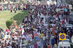 10.000 διαδήλωσαν στη Θεσσαλονίκη κατά της λιτότητας και των μνημονίων