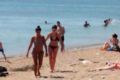 Hλεία: Πρωτομαγιά στις παραλίες με την θερμοκρασία να χτυπά... κόκκινο!