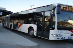 Λεωφορείο χτύπησε και τραυμάτισε πεζή στο κέντρο της Θεσσαλονίκης