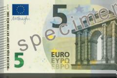 Νεο χαρτονόμισμα των 5 ευρώ από αύριο στην αγορά
