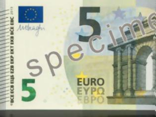 Φωτογραφία για Νεο χαρτονόμισμα των 5 ευρώ από αύριο στην αγορά