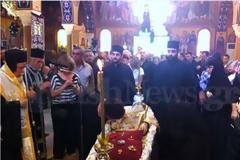 Tο ύστατο χαίρε στον μητροπολίτη πρώην Κισάμου και Σελίνου Ειρηναίο [video]