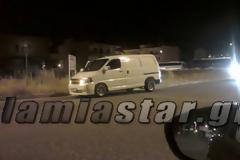 ΠΡΙΝ ΛΙΓΟ: Το βαν των δραπετών αναστάτωσε την αστυνομία στη Λαμία