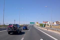 Μειωμένη η κίνηση στην Εθνική Οδό Κορίνθου - Πατρών