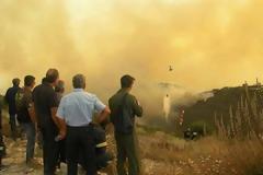 Καίγεται η κατεχόμενη Λευκωσία