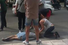 Πάτρα-Τώρα: Σοβαρό τροχαίο στην οδό Κορίνθου - Γυναίκα σοβαρά χτυπημένη στο δρόμο