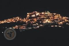 Φωτογραφίες από το μοναδικό θέαμα στον Πύργο Σαντορίνης