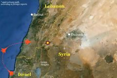 Το Ισραήλ πραγματοποίησε επιδρομή στη Συρία, μετέδωσαν αμερικανικά μμε