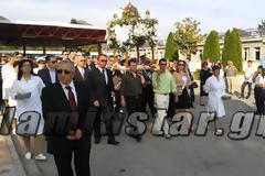 Στον επιτάφιο του νοσοκομείο ο Χρ. Σταϊκούρας