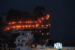 Σε κατανυκτικό κλίμα η περιφορά των Επιταφίων στην Ναύπακτο