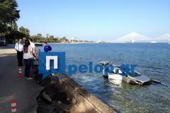 Πάτρα: Αυτοκίνητο έκανε βουτιά στη θάλασσα